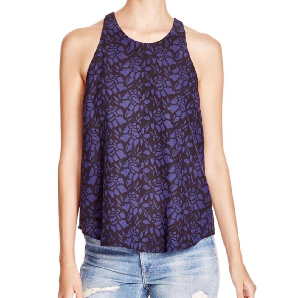 Joie Silk and Lace Tank size Small